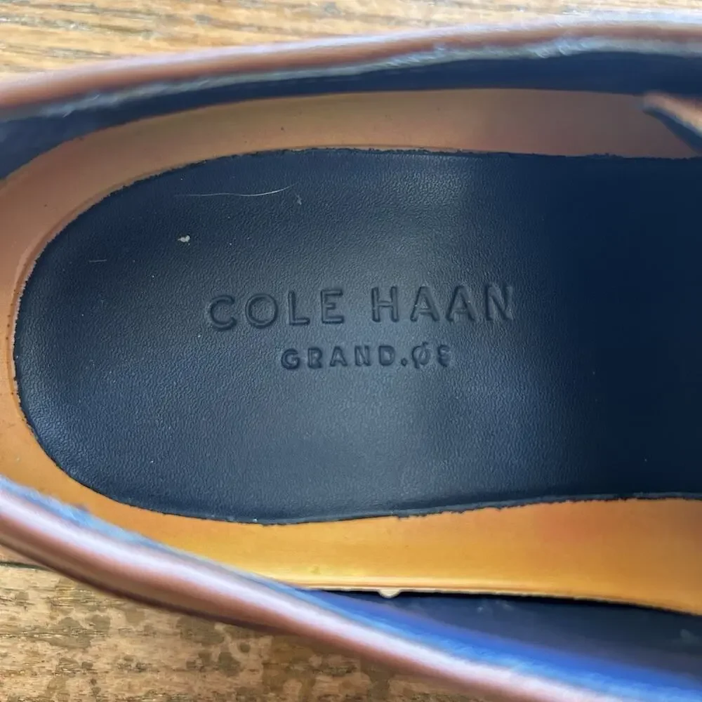 NEW Cole Haan Grand OS Lenox Hill Split-Toe Oxford Dress Shoes Men's Size 9M